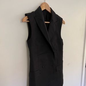 BLK DNM Pinstripe Double breasted Wool Vest
